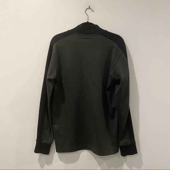 Nike Golf Dri-Fit  Grey Pullover 3/4 Zipper - Picture 2 of 4